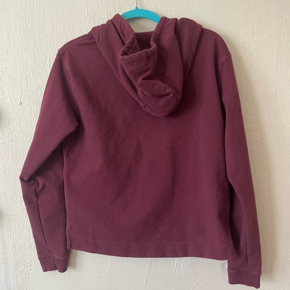 Patagonia Burgundy Hoodie - Picture 8 of 9